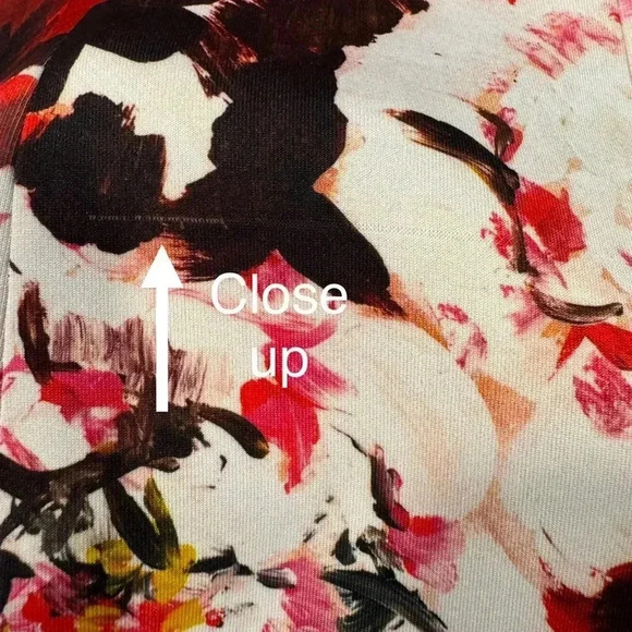 Eloquii Sheath Floral Dress Short Sleeve 16 - Picture 8 of 8